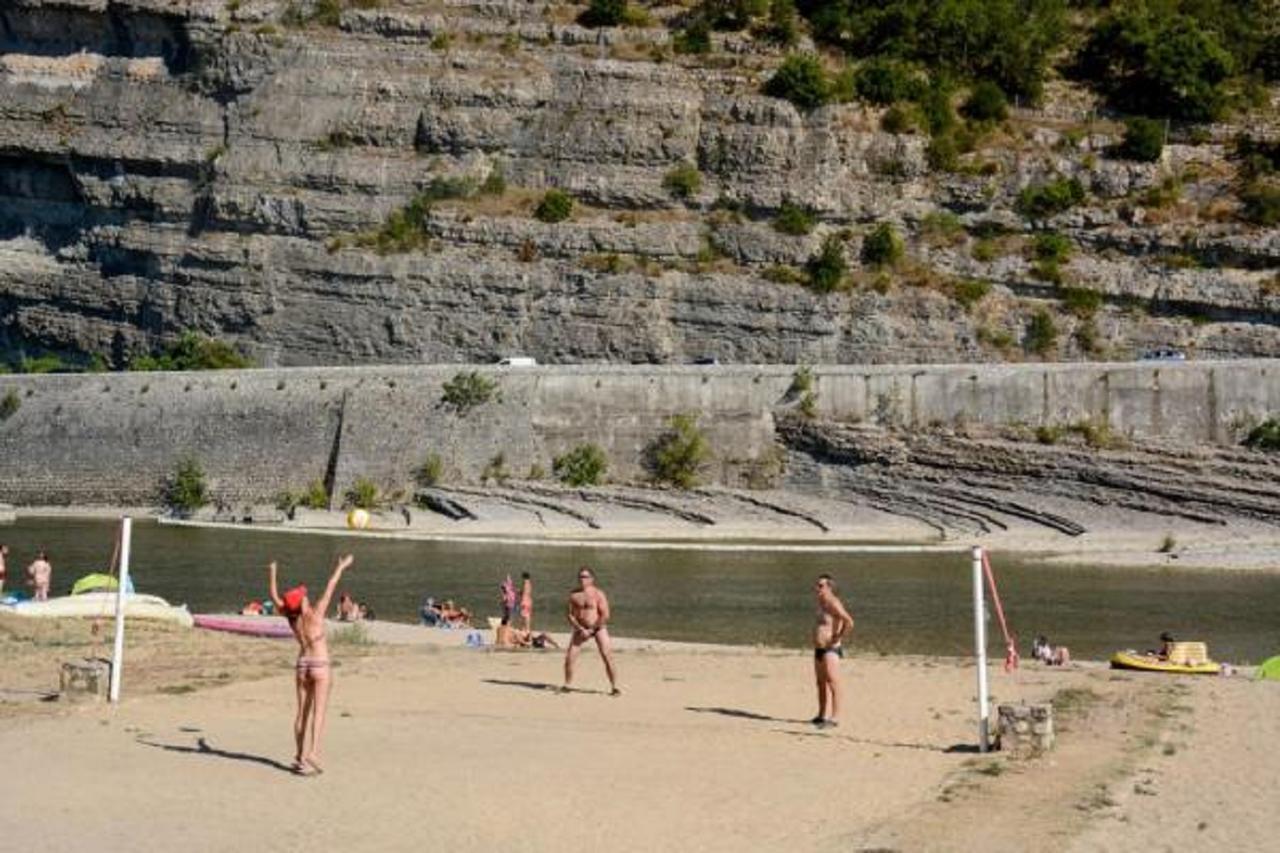 Aloha Plage Camping 4Etoiles Sampzon Kültér fotó